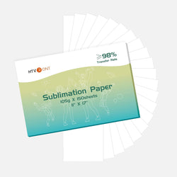 CA HTVRONT Sublimation Paper 8.5*11 - 150 Sheets