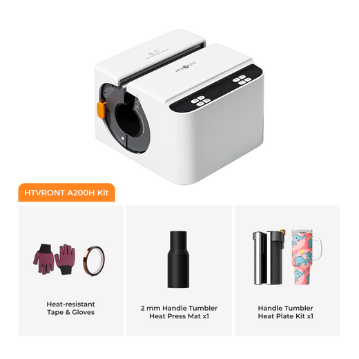 HTVRONT CA A200 Auto Tumbler Heat Press