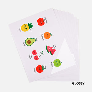 CA HTVRONT Sublimation Waterproof Sticker Paper - 20 Pcs