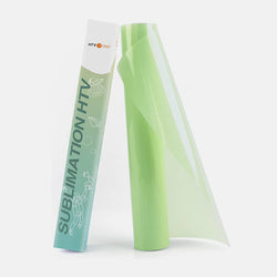 CA HTVRONT Clear Sublimation HTV for Light Fabric - 12" X 5FT