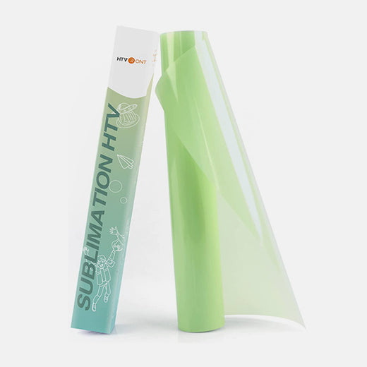 CA HTVRONT Clear Sublimation HTV for Light Fabric - 12" X 5FT