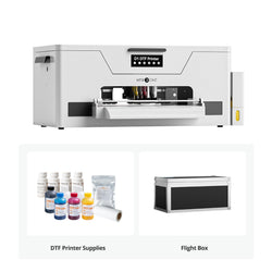 HTVRONT D1 DTF Printer - Certified Refurbished, Standard Kit, Bubble Blue