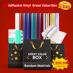 [SAVE C$40] Adhesive Vinyl  Great Value Box