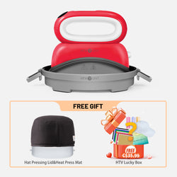 HTVRONT Hat Heat Press Machine With Vinyl Box For Free,for trucker hat&cap