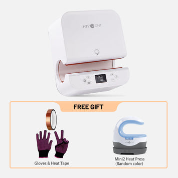 HTVRONT Auto Tumbler Heat Press+Free Mini2 Heat Press Machine