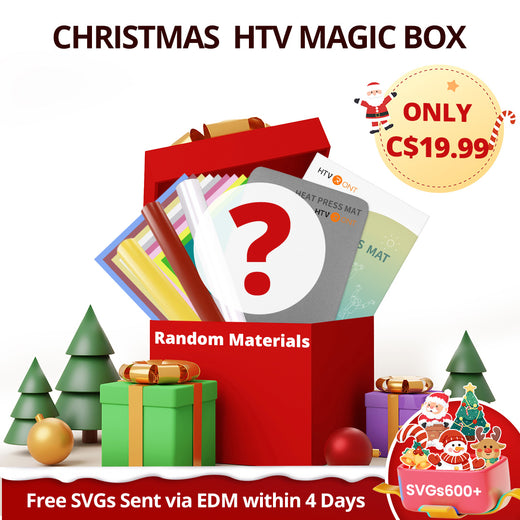 CHRISTMAS HTV MAGIC BOX（HTV + Random Material）