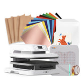 HTVRONT CA Auto Heat Press Machine for T Shirts 15x15 110V - (2 Colors) Smart T Shirt Press Machine