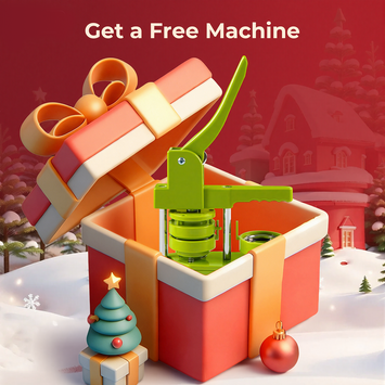 【Best Deals】Button Maker Machine 58mm with Free 110pcs Button Supplies - No Need to Install Pin Maker