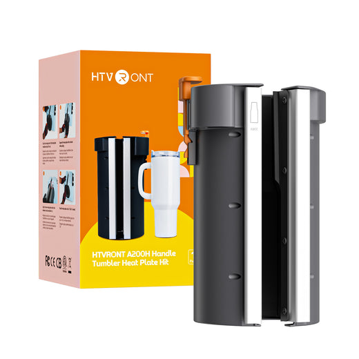 CA HTVRONT Handle Tumbler/Straight Tumbler Heat Plate Kit - For A200&A200H Auto Tumbler Heat Press