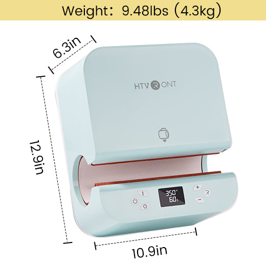 CA HTVRONT Auto Tumbler Heat Press 120V - for Sublimation Tumbler, Mug,Cup