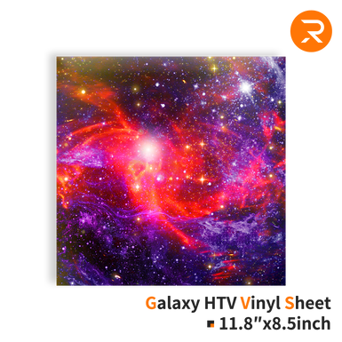 free gift 2:Galaxy Heat Transfer Vinyl Sheet - 11.8" x 8.5" Single Pack