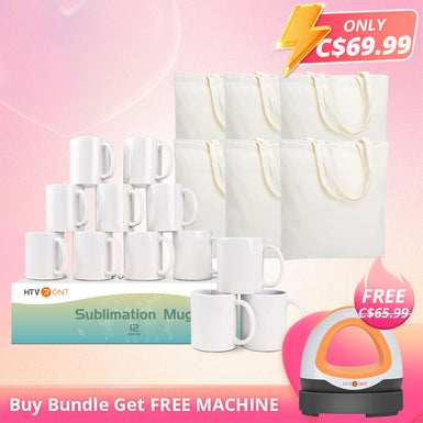 Buy Blanks Bundle Get Free Mini Heat Press