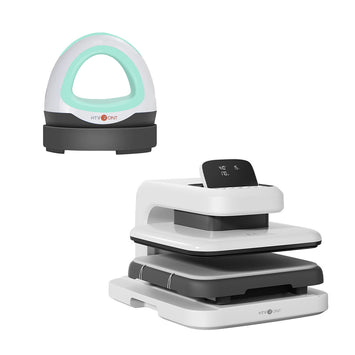 [Machine bundle] HTVRONT Auto Heat Press 2 - 15"x15" + Mini Heat Press Machine