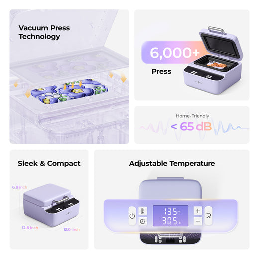 CA HTVRONT H17 Phone Case Heat Press - Beginner Kit