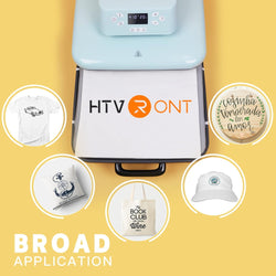 HTVRONT Auto Heat Press Machine for T Shirts 15x15 110V - (2 Colors) Smart T Shirt Press Machine