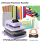 CA HTVRONT Auto Heat Press 2 - Digit 120V, Ultimate Premium Kit - Lavender Purple