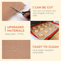 HTVRONT CA PTFE Teflon Sheet for Heat Press - 3 Packs 12" x 16"/16" x 20"