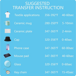 CA HTVRONT Sublimation Paper 8.5*11 - 150 Sheets