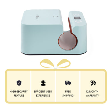 HTVRONT CA Auto Tumbler Heat Press Machine 120V - Blue, New Customers Kit