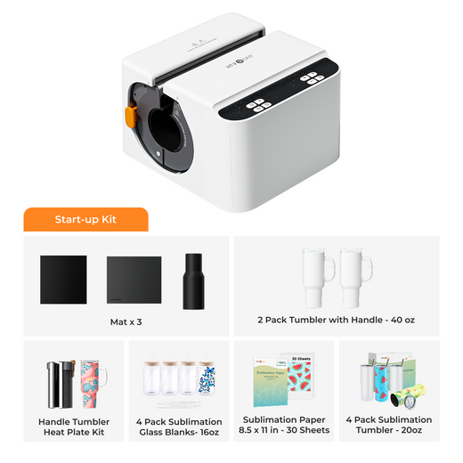 HTVRONT CA A200 Auto Tumbler Heat Press