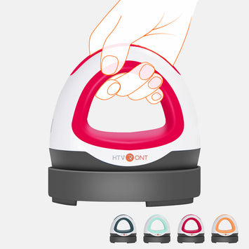 HTVRONT CA Mini Heat Press Machine  - (4 Colors) - Portable Heat Press