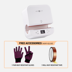 [All in bundle]HTVRONT Auto Tumbler+Mini3 Heat Press Machine+advanced Bundle(Multicolor HTV*10+Sumblimation Paper*25+Mugs 11oz*6+Transfer paper*10+PTFE Teflon Sheet+Heat Press Mat+Weeding Tools≥C＄94)