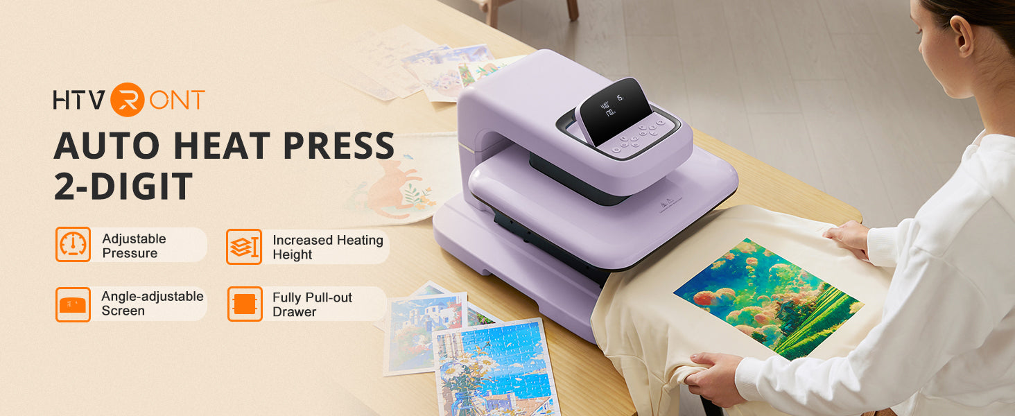 Advantages of auto heat press 2 - digit