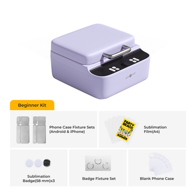 CA HTVRONT H17 Phone Case Heat Press - Beginner Kit