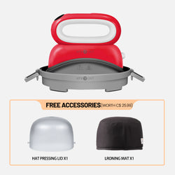 HTVRONT Hat Heat Press Machine with Multifunctional Design,for cap