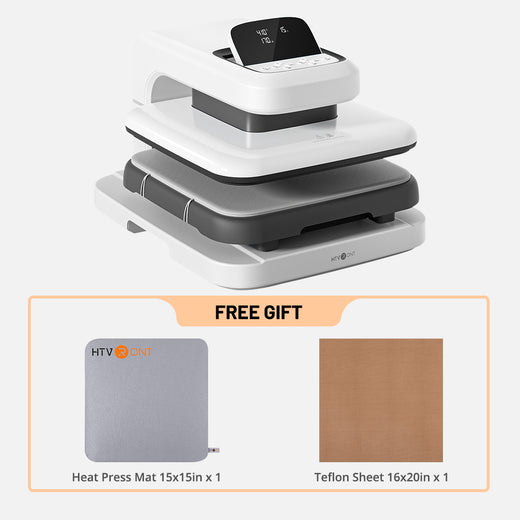 HTVRONT Auto Heat Press 2 - Digit 120V,Your Smartest Solution of Heat Transferring.For DTF,HTV,Sublimation,PUFF,T shirt,and more