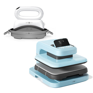[Machine bundle]HTVRONT Auto Heat Press 2 -15"x15"+Hat Heat Press Machine