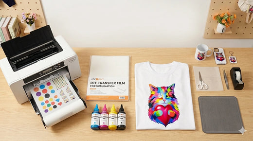 How to Use DTF Transfer Film with Sublimation Printer