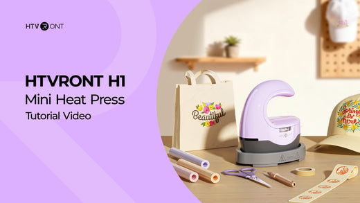How to use H1 Portable Mini Heat Press