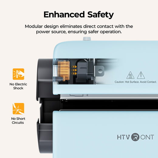 CA HTVRONT Handle Tumbler/Straight Tumbler Heat Plate Kit - For A200&A200H Auto Tumbler Heat Press