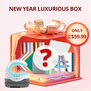 NEW YEAR LUXURIOUS BOX（MINI2 + Permanent Vinyl+ Sublimation + Random Material）