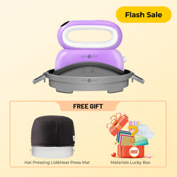 HTVRONT Hat Heat Press Machine With Lucky box For Free,for trucker hat&cap