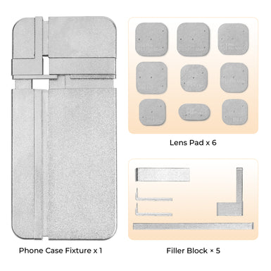 CA HTVRONT Universal Phone Case Fixture Set, Fit More Phone Cases,For H17 Heat Press
