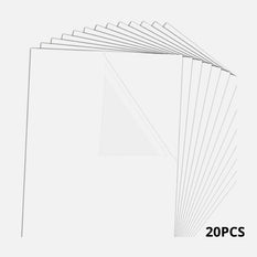 CA HTVRONT Sublimation Waterproof Sticker Paper - 20 Pcs