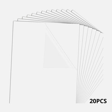 CA HTVRONT Sublimation Waterproof Sticker Paper - 20 Pcs