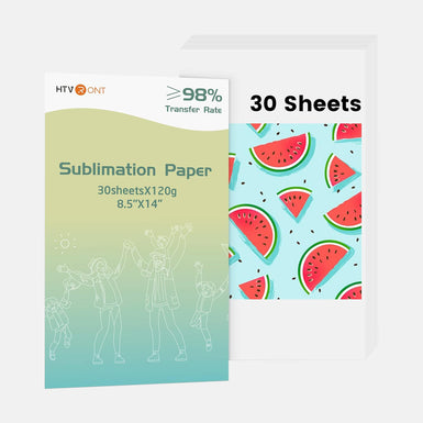 Sublimation Paper 8.5 x 14 inches - 30 Sheets 120g