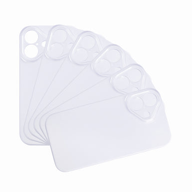 CA HTVRONT Sublimation Blank Glossy Phone Case Set - 6 Pcs, For H17 Phone Case Heat Press