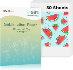 Sublimation Paper 8.5 x 11 inches - 30 Sheets