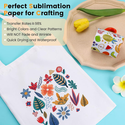 CA HTVRONT Sublimation Paper 8.5 x 11 inches - 30 Sheets