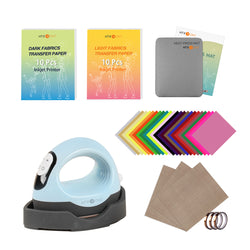 [Clearance] Mini3 Heat Press Machine & HTV & Heat Transfer Paper & Tools Bundle