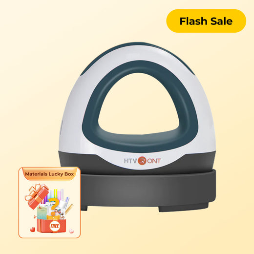 HTVRONT Mini Heat Press Machine  - (4 Colors) - Portable Heat Press for T-Shirt, Hat, Shoes, and Bag