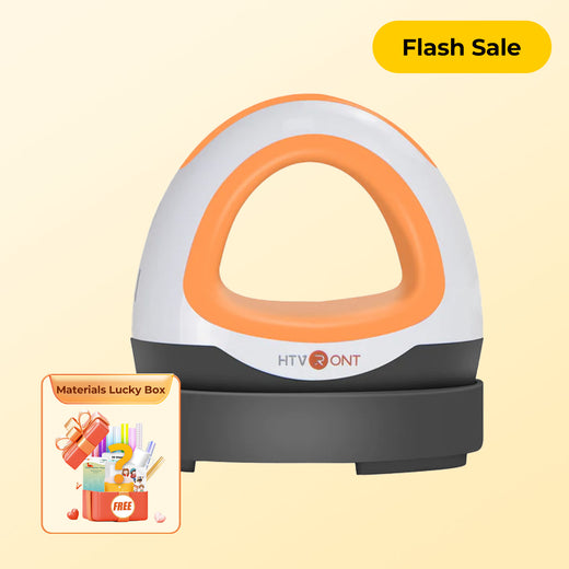 HTVRONT Mini Heat Press Machine  - (4 Colors) - Portable Heat Press for T-Shirt, Hat, Shoes, and Bag