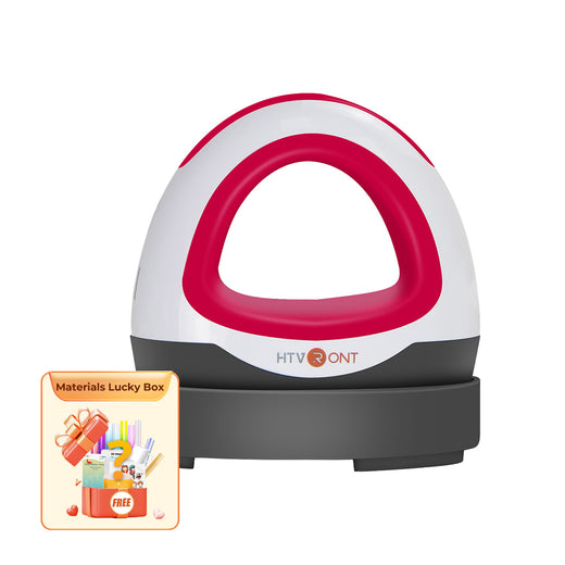 HTVRONT Mini Heat Press Machine  - (4 Colors) - Portable Heat Press for T-Shirt, Hat, Shoes, and Bag