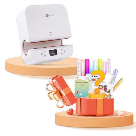CA HTVRONT Auto Tumbler Heat Press 120V (2 Colors), Standard Kit