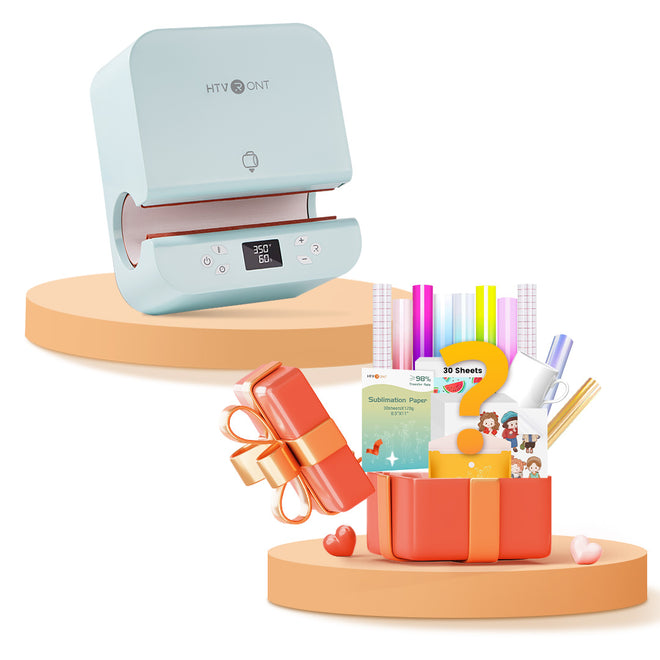 CA HTVRONT Auto Tumbler Heat Press 120V - for Sublimation Tumbler, Mug,Cup