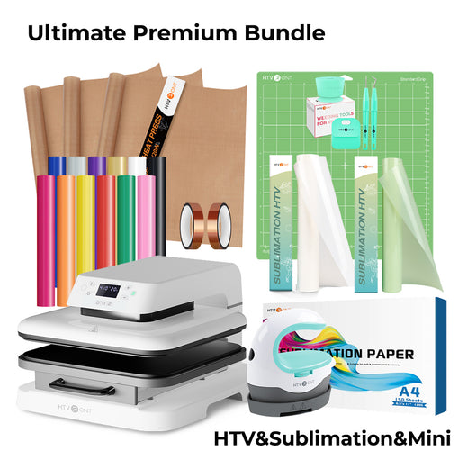 CA HTVRONT Auto Heat Press - 15" x 15", Standard Kit
